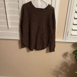Pink Clover Brown Sweater